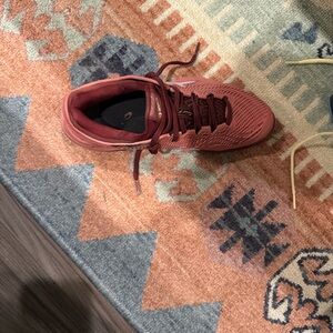 Asics Women's Athletic Shoes in Red and White